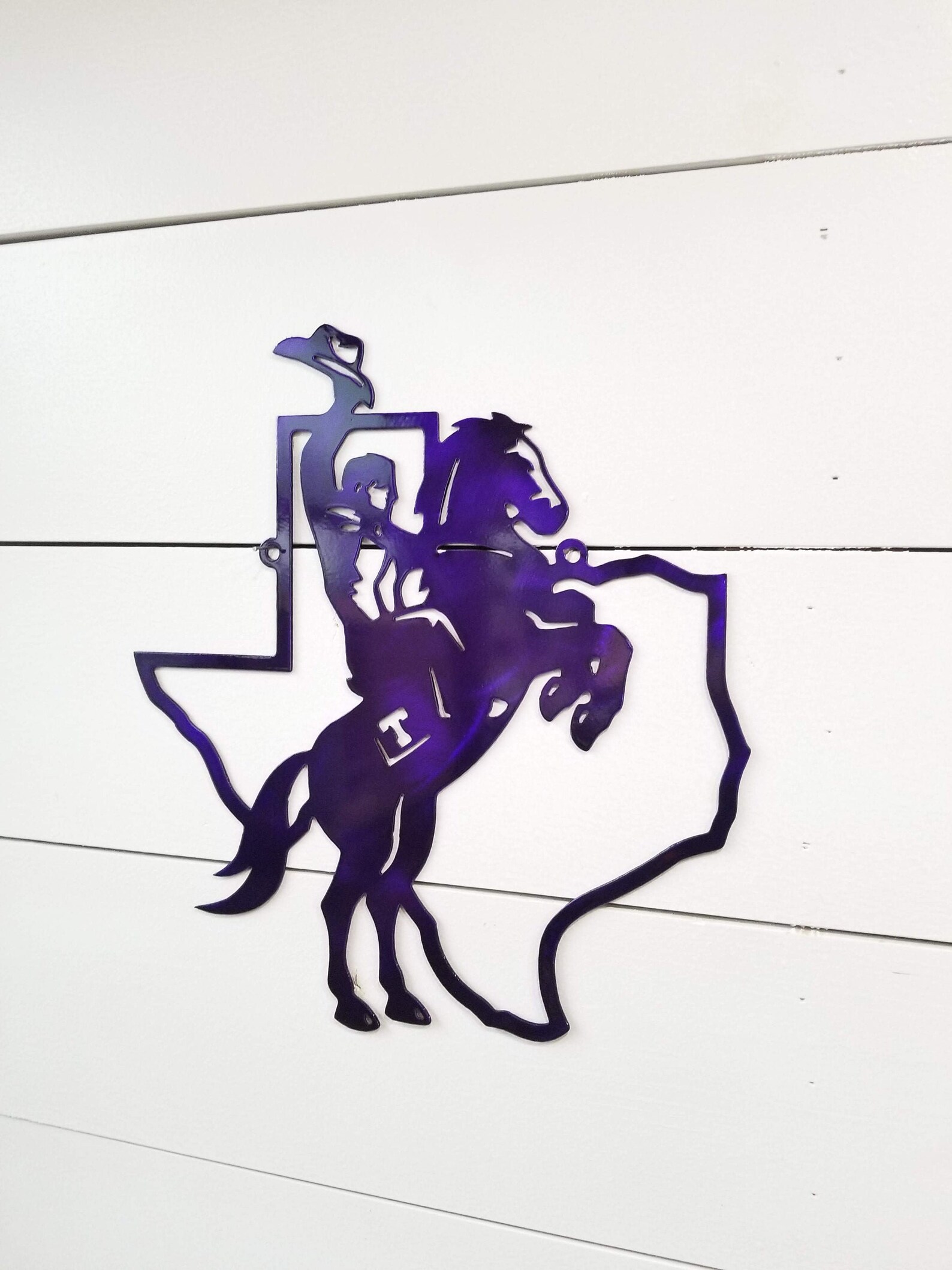Tarleton State University Texan Rider Wall Decoration Etsy