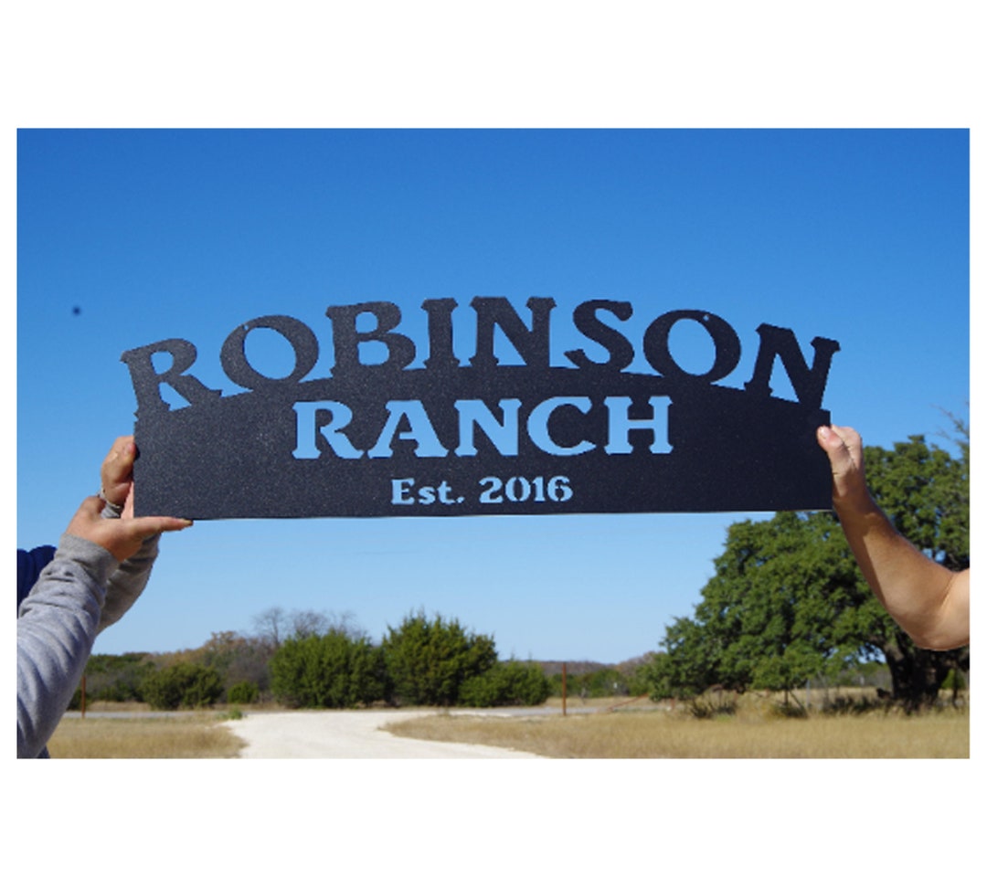 Bold Ranch Heavy Duty Sign LMW-16-05 - Etsy
