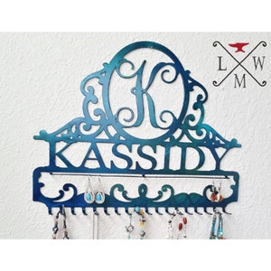 Personalized Jewelry Holder Display Organizer and Storage