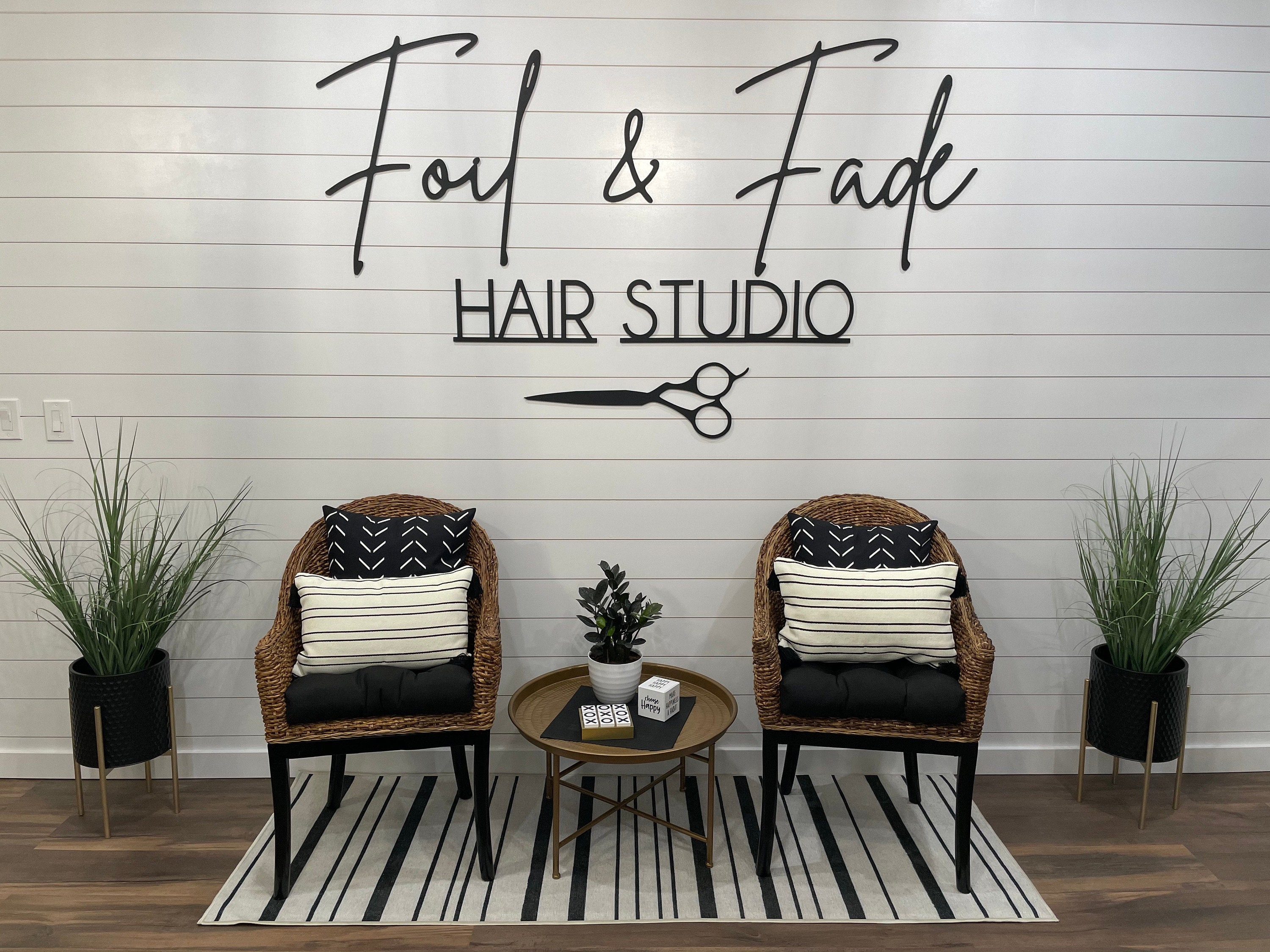 Deposit for Business Sign Hair Salon Studio Custom Logo - Etsy Deposit for Business Sign Hair Salon Studio Custom Logo - Etsy