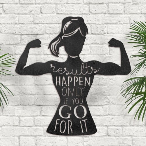 Real Girl Gym Sign