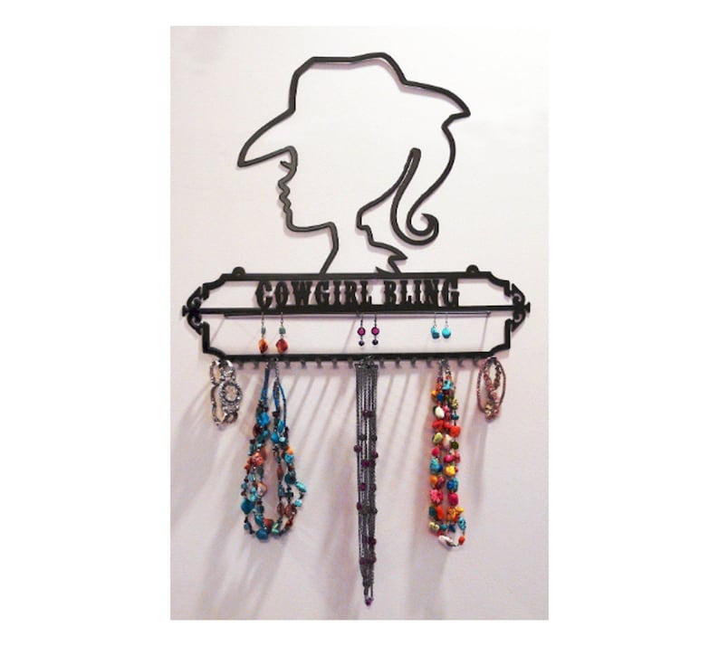 Cowgirl Bling Jewelry Holder and Display image 1