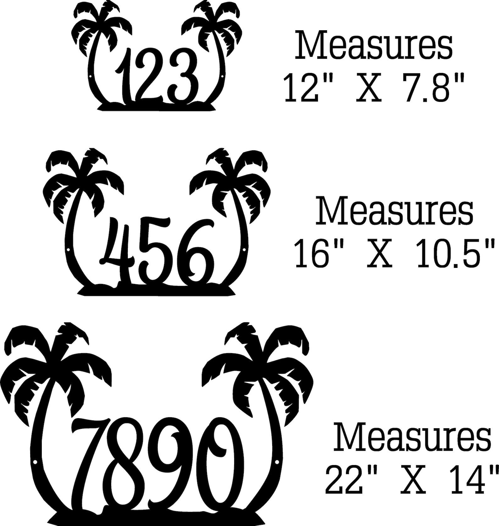 Beach Address Sign Coastal Condo Numbers Vacation Rental Etsy