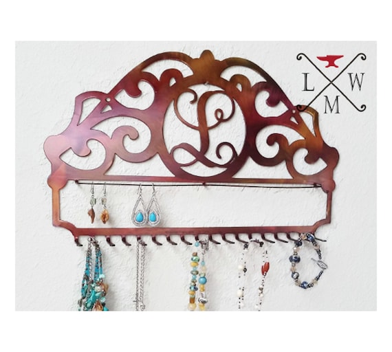 Personalized Jewelry Holder Display Organizer and Storage