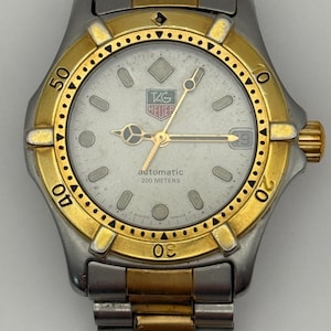 Vintage tag heuer 2000 automatic watch unisex