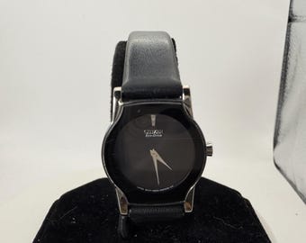 Ladies Citizen Eco Drive Watch Lot of 2 Black Gunmetal E011  display picture 1