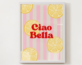 Ciao Bella Lemon Art