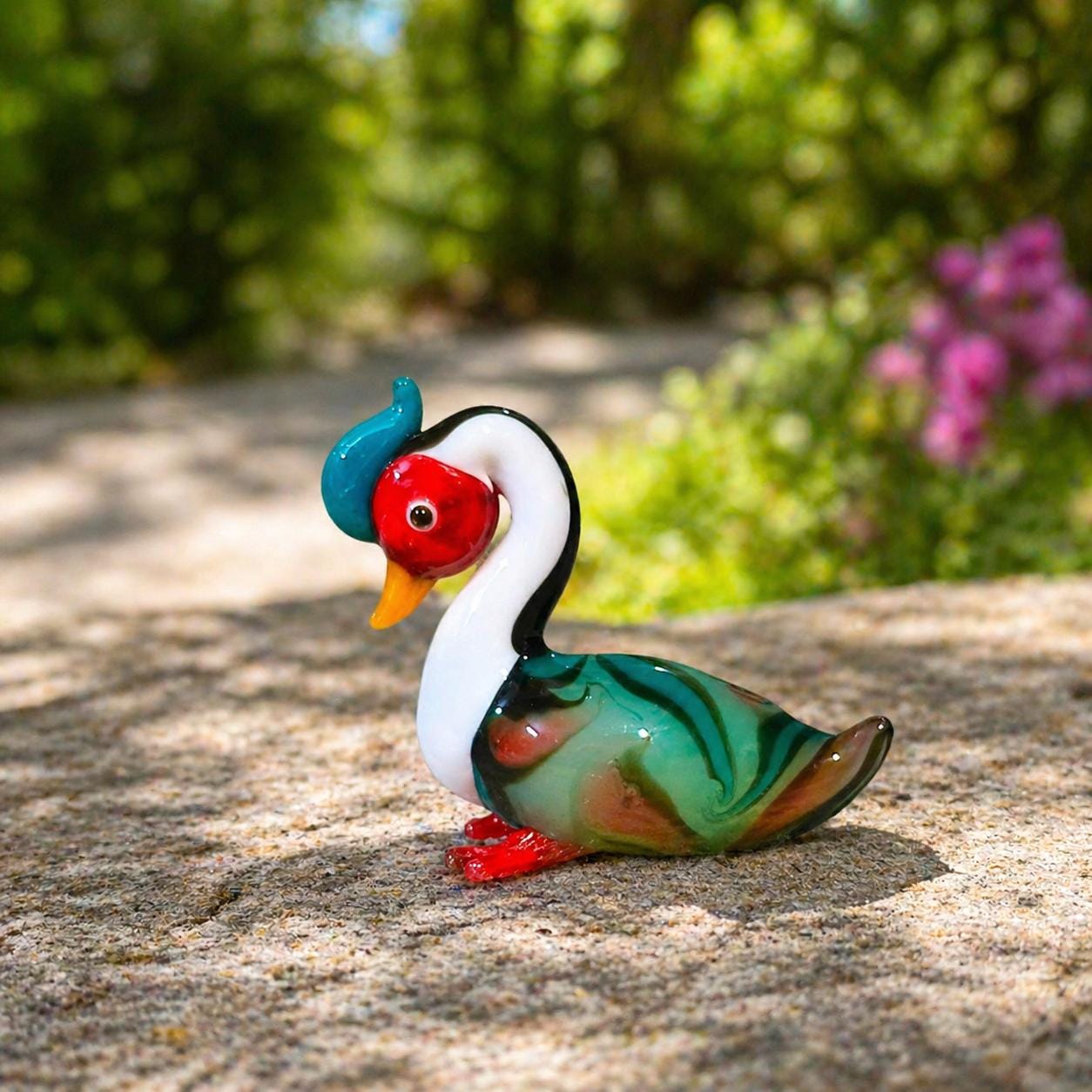 Murano Glass Duck - Etsy
