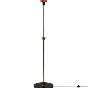 1950&#39;s Mid Century Modern stilnova style floor lamp Adjustable Arm Vintage Lamp