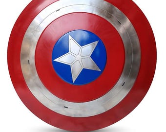 Captain America Metal Shield Replica - Falcon & Winter Soldier - 24 Inch