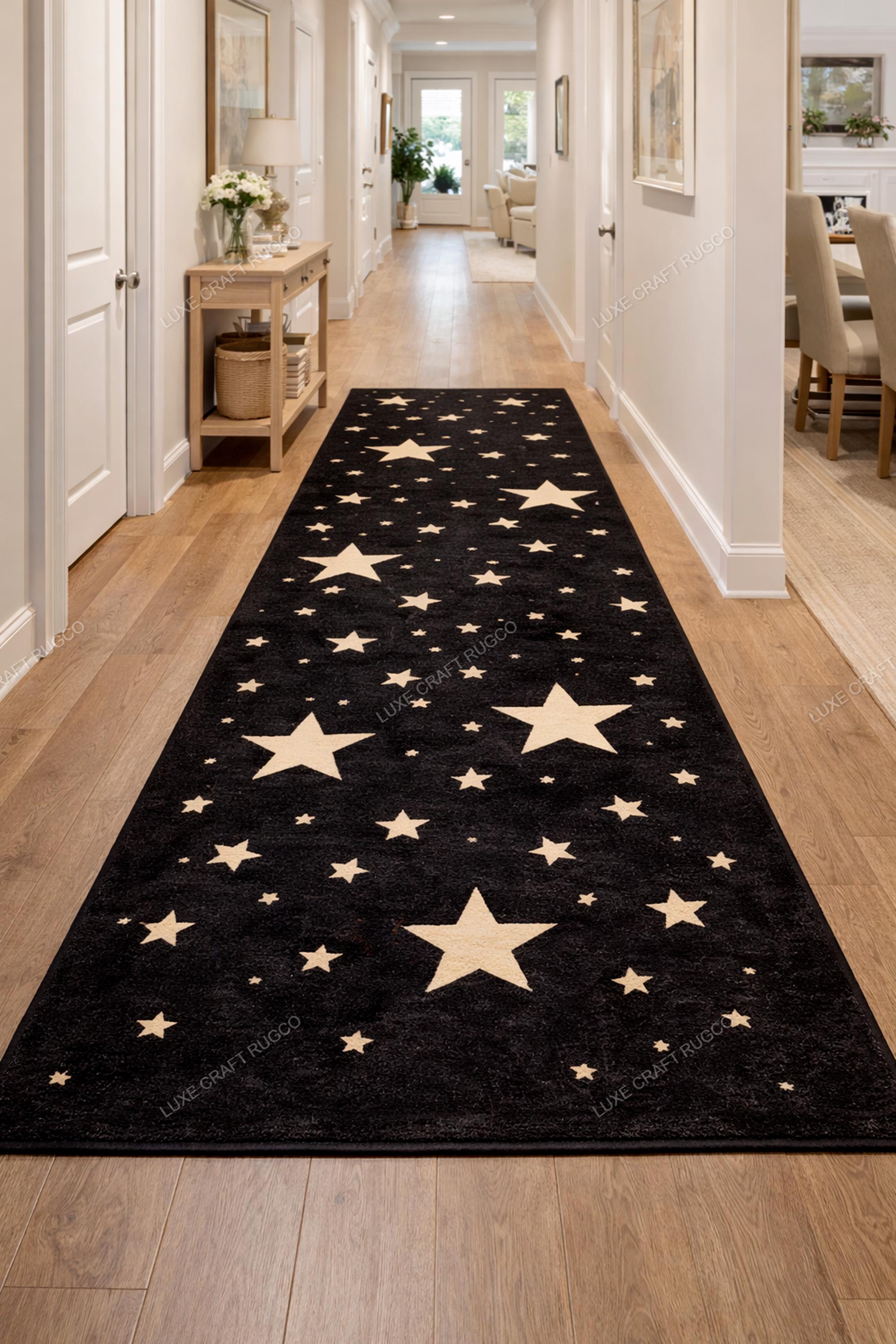 Star Area Rug Handmade Wool Star Area Rug, Navy Blue Kids Room Carpet - Etsy