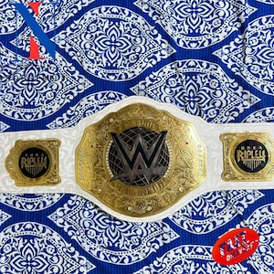 Womens World Heavyweight Championship Replica Adult Size Belt Brass Zinc 2mm/4mm