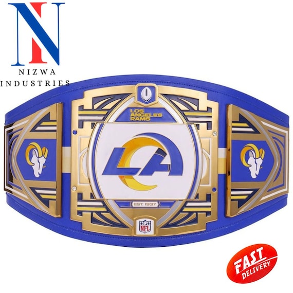 Los Angeles Rams Legacy Championship Belt Replica Title belt Brass Zinc 2mm 4mm