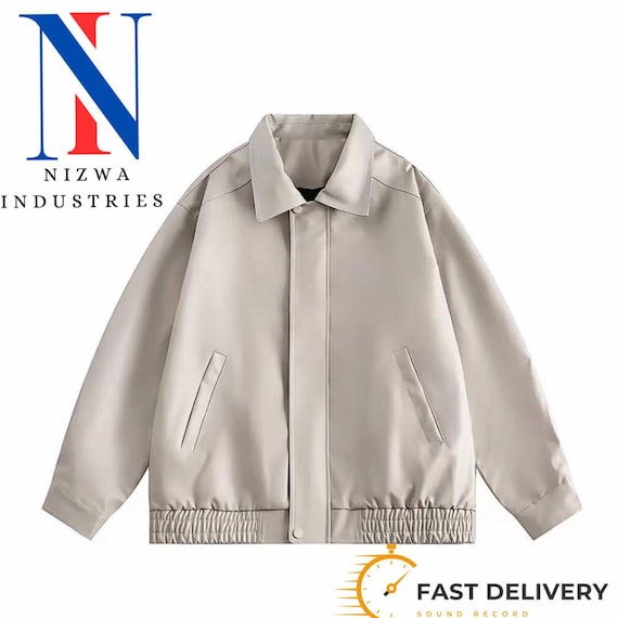Men’s Casual Bomber Jacket | Lightweight Windbreaker Coat | Streetwear Fashion Outerwear customize