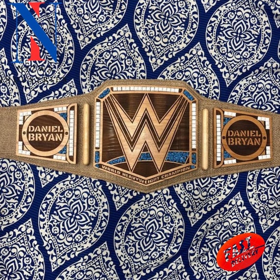 Daniel Bryan-Inspired Custom Wrestling Championship Replica Title Adult Belt 12MM Wood