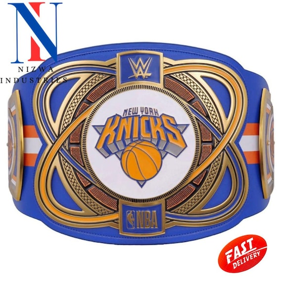 New York Knicks Championship Belt Replica Title Brass Zinc 2mm 4mm