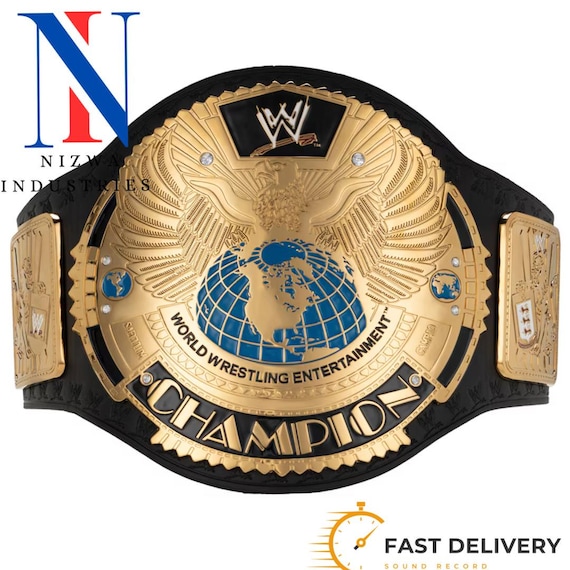 Big Eagle Attitude Era Championship belt Wrestling Replica Title belt 2mm 4mm Brass Zinc