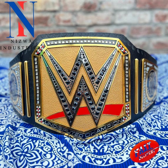 NEW UNDISPUTED WORLD Heavyweight Championship Wrestling Replica Adult Size Belt Brass/Zinc/2mm/4mm