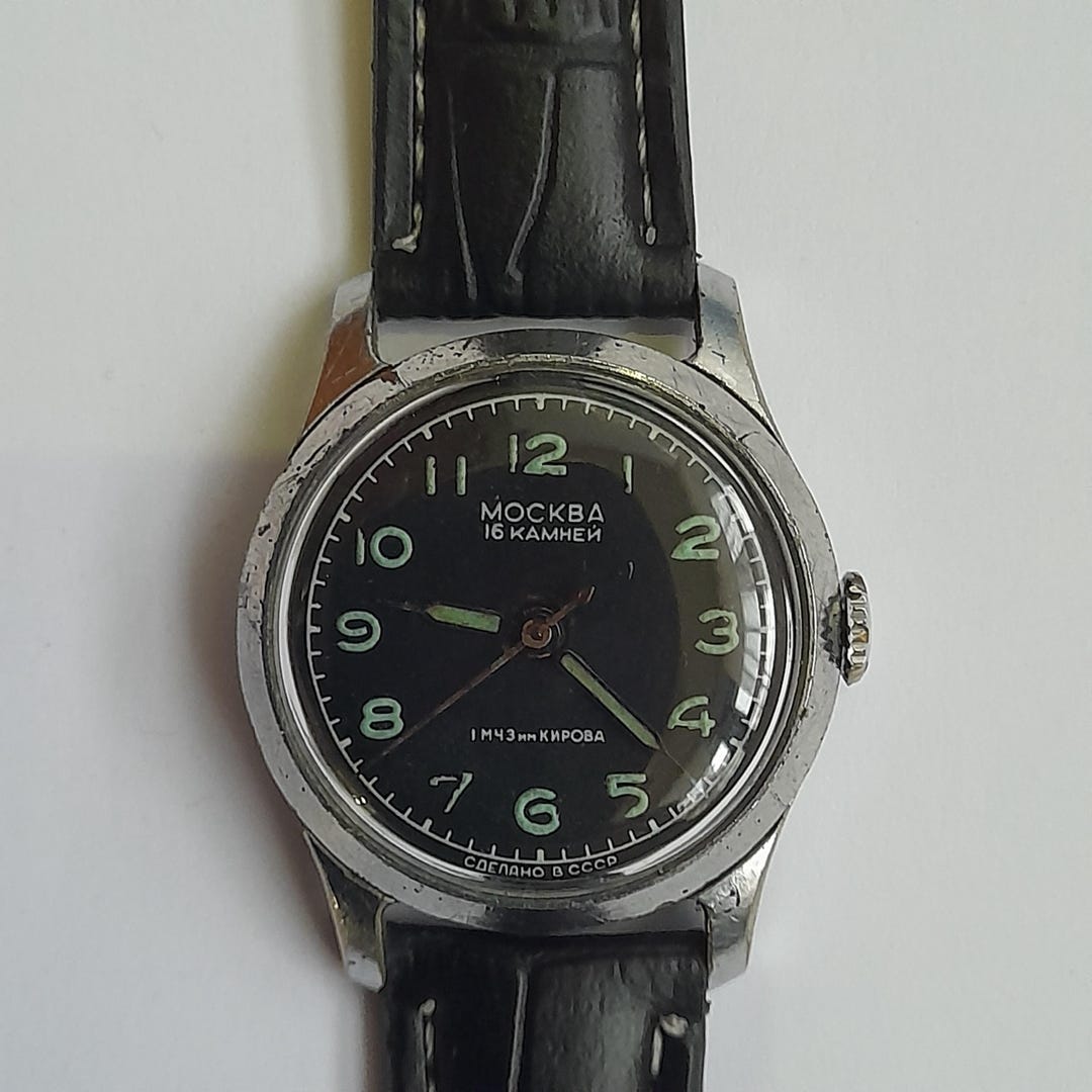 Ussr Watch Radium Recently Serviced Rare Vintage From Mid 60s Authentic Soviet USSR Watch ...