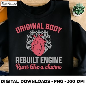 funny Open Heart Bypass Surgery png, Original body Rebuilt Engine Runs Like A Charm png heart operation, Coronary artery bypass grafting