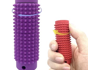 Rodillo antiestrés con pinchos: juguete texturizado para la concentración sensorial