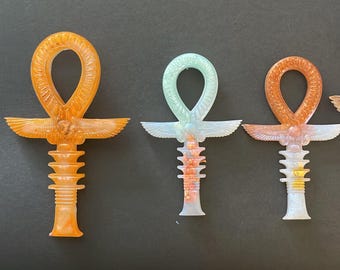 Orgonit Ankh Talisman: EMF-harmonisator, Kopparenergihänge Stor*
