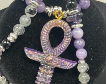 Orgonit Ankh Talisman: EMF-harmonisator, kopparenergihänge medium