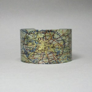 Pulsera con mapa de Berlín: un recuerdo de viaje
