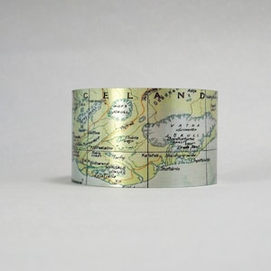 Islande Reykjavik Bracelet manchette carte cadeau de voyage pour homme ou femme
