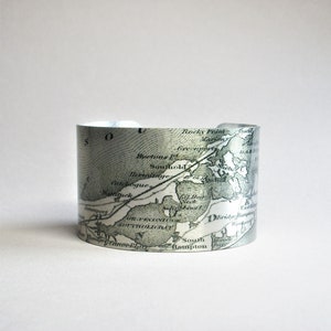 Long Island Map Armband New York North Shore East End Riverhead Orient Point