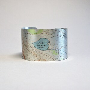 Lake Einsamkeit Grand Teton National Park Paintbrush Divide Manschette Armband Einzigartige Wanderer Backpacker Geschenk für Männer oder Frauen