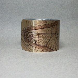 New York City Map Armband NYC Einzigartiges Geschenk für Sie und Ihn