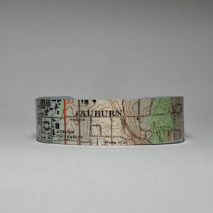 Auburn Alabama Manschette Armband Einzigartiges Geschenk für Männer oder Frauen