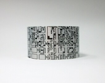 Minneapolis Minnesota Map Cuff Bracelet Unique Gift for Men or Women