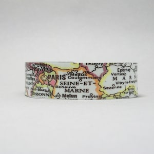 Paris Frankreich Karte Manschette Armband Einzigartiges Reisegeschenk