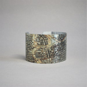 Dayton Ohio Map Bracelet Unique Gift Idea for Men or Women image 3