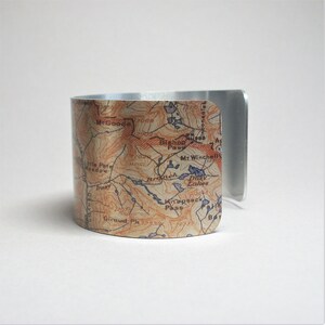 Kings Canyon John Muir Trail Cuff Bracelet California Hiking Explorer ...