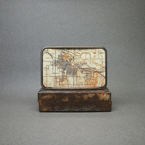 Belt Buckle Eugene Oregon Vintage Map Unique Gift for Men or Women Etsy UK