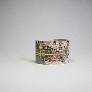 Washington DC Map Cuff Bracelet District of Columbia Virginia Unique Gift for Men or Women image 3