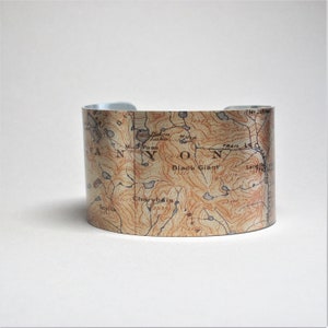 Kings Canyon John Muir Trail Cuff Bracelet California Hiking Explorer ...