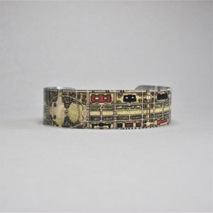 Washington DC Map Manschette Armband Einzigartiges Geschenk für Männer oder Frauen