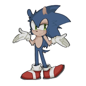 Sonic the hedgehog print || Sonic!