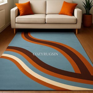 Modern Rug Hand-Tufted 100% Wool Handmade Area Rug Carpet for Home| Bedroom Rug| Living Room Rug| Kids Carpet