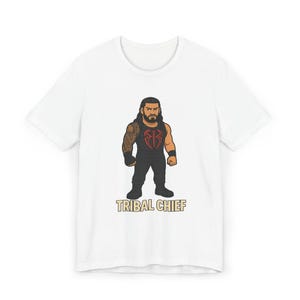 T-Shirt, Bold Tribal Chief Tee for WWE Fans & Wrestling Enthusiasts, Roman Reigns Style Shirt