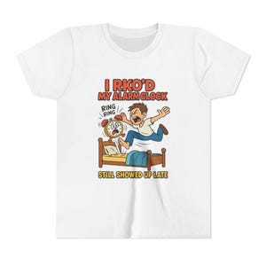 I RKOd Mein Wecker Lustiges WWE inspiriertes Cartoon Wrestling TShirt Randy Orton
