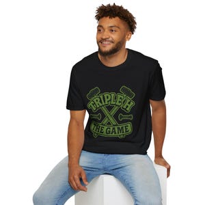 Play The Game Triple H Inspired WWE Wrestling T Shirt Retro Fan Streetwear