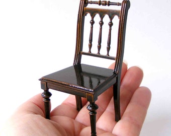 Mobili in miniatura Sedia a dondolo per bambini SUNDVIK ispirata a Ikea in miniatura per casa delle bambole 1:12, mobili per casa delle bambole IKEA, file STL 3D - Italia