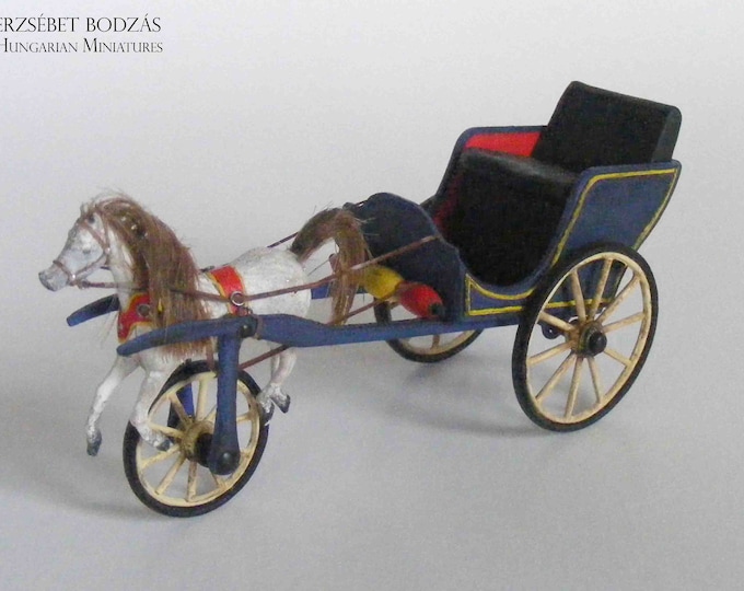 Toy Horse Carriage Etsy