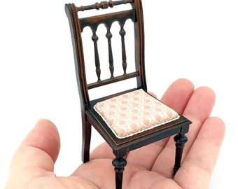 Chair (Miniature furniture for dollhouses in 1:12 scale)