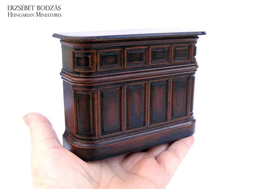 Shop Counter miniature Furniture for Dollhouses in 112 Scale Etsy